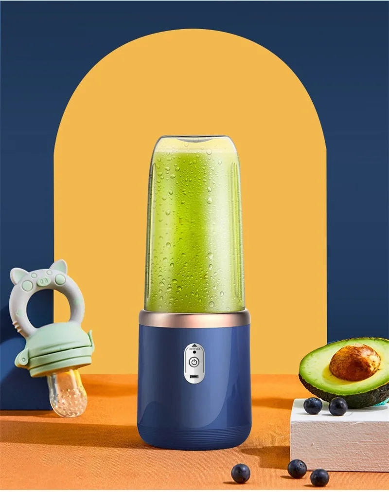 1pcs Portable Electric Juicers Sport Juice Cup Multifunction Fruit Vegetable Food Mixers Milkshake Make Blender Rechargeable