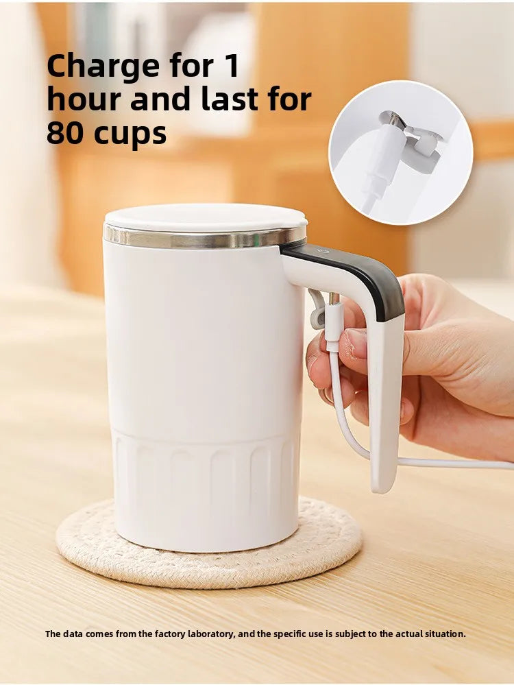 New digital display temperature automatic mixing cup electric portable coffee cup rechargeable mag