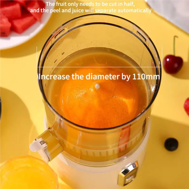 WHYY-USB Rechargeable Electric Orange Juicer Portable Citrus Fruit Juice Extractor 600Ml Smoothie Blender For Camping Home