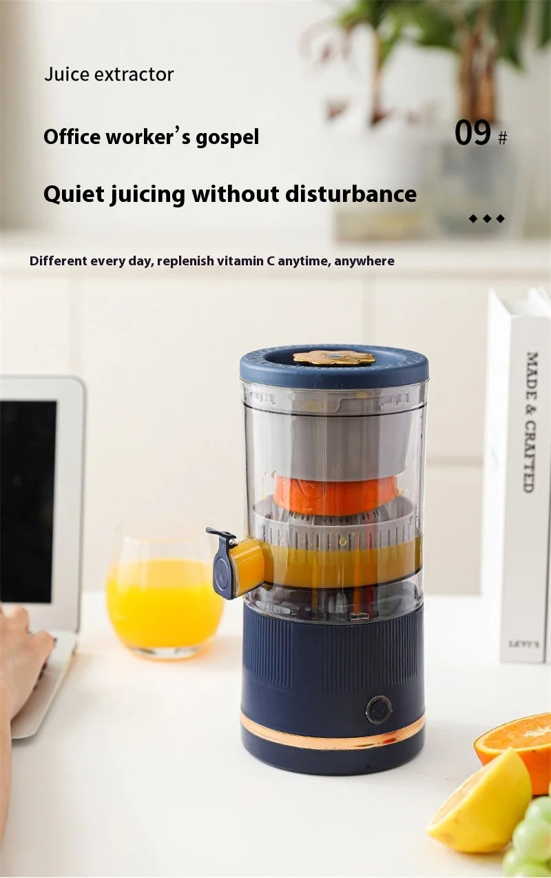 Portable Electric Juicer USB Charging Orange Lemon Fruit Blender Mini Household Wireless Automatic Fresh Citrus Juicer Of Travel