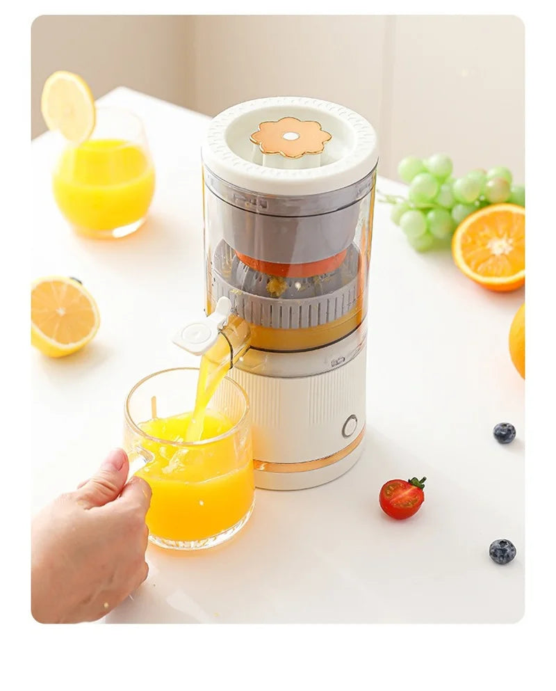 Portable Electric Juicer USB Charging Orange Lemon Fruit Blender Mini Household Wireless Automatic Fresh Citrus Juicer Of Travel