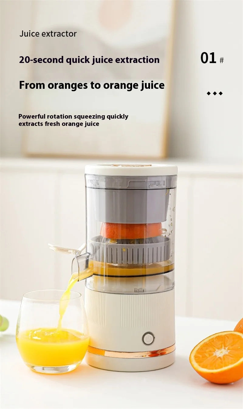 Portable Electric Juicer USB Charging Orange Lemon Fruit Blender Mini Household Wireless Automatic Fresh Citrus Juicer Of Travel